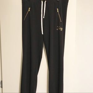 Juicy Couture Black Jogger Sweat Pants